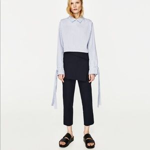 Zara Trousers with Wrap Skirt